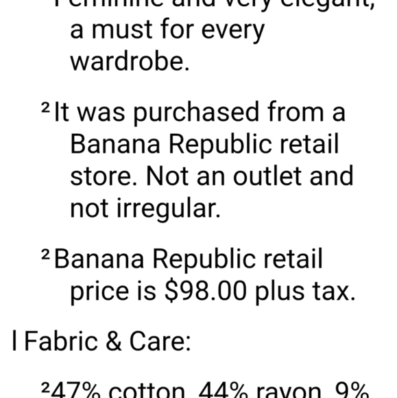 Banana Republic Black Pants Jackson Fit - Picture 6 of 7